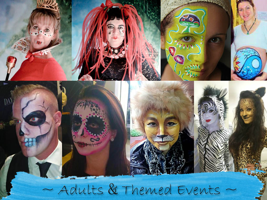 Themed face painting